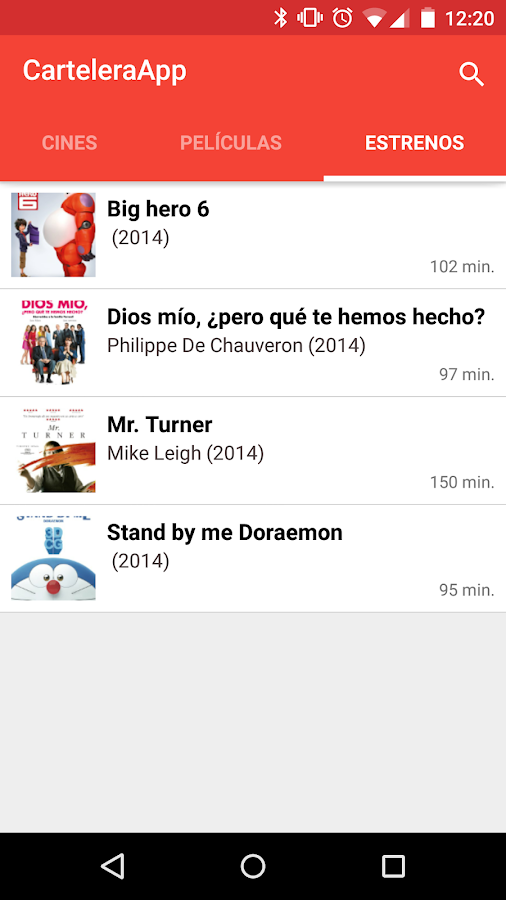    CarteleraApp Cine- screenshot  