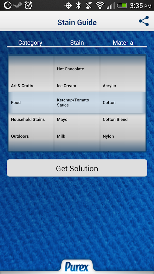 Purex Laundry Help App - screenshot