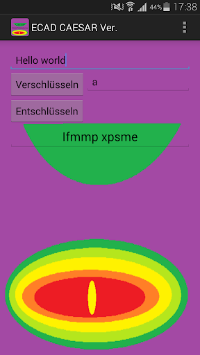 ECAD Caesar Verschlüsselung