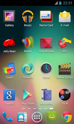 Jelly Bean Go Theme v1.1 Apk