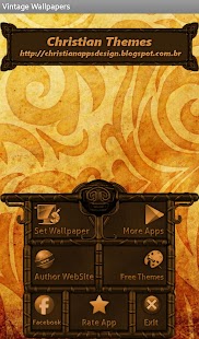 Vintage GO Launcher EX Theme Screenshots 3