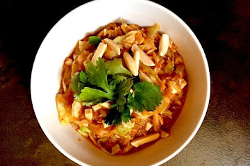Low Carb Red Curry Cabbage Noodles