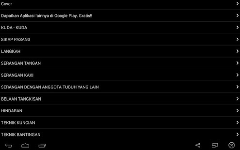 Lastest Belajar Pencak Silat APK
