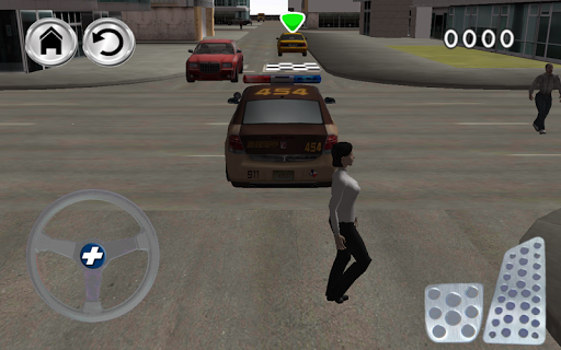 警長警察停車3D遊戲