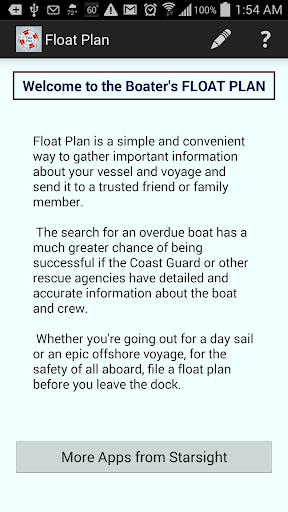 Float Plan