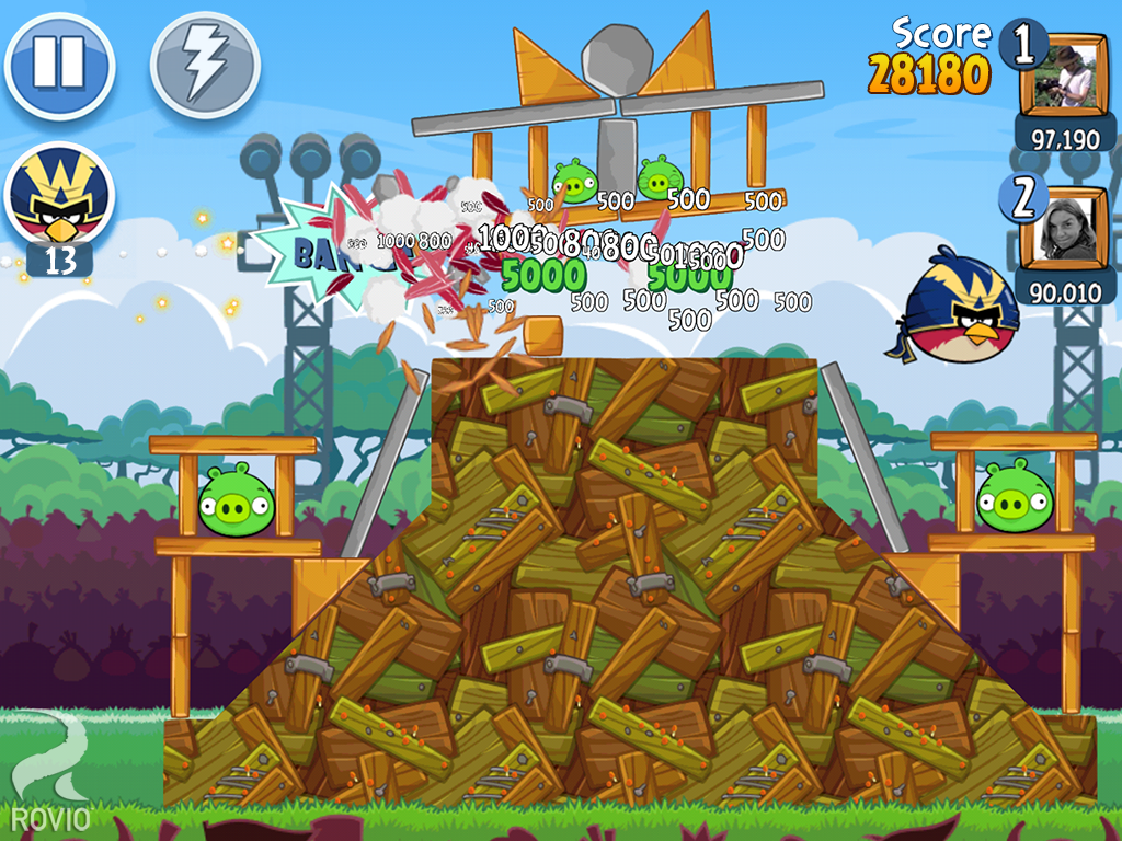 Angry Birds Friends - screenshot