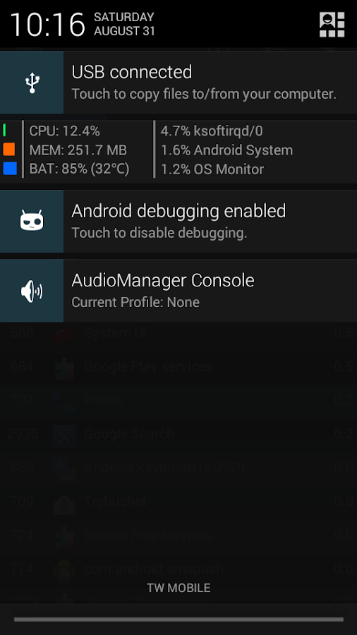 OS Monitor Android