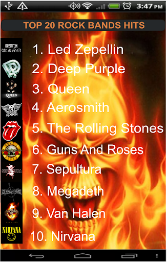 Best Rock Bands Hits