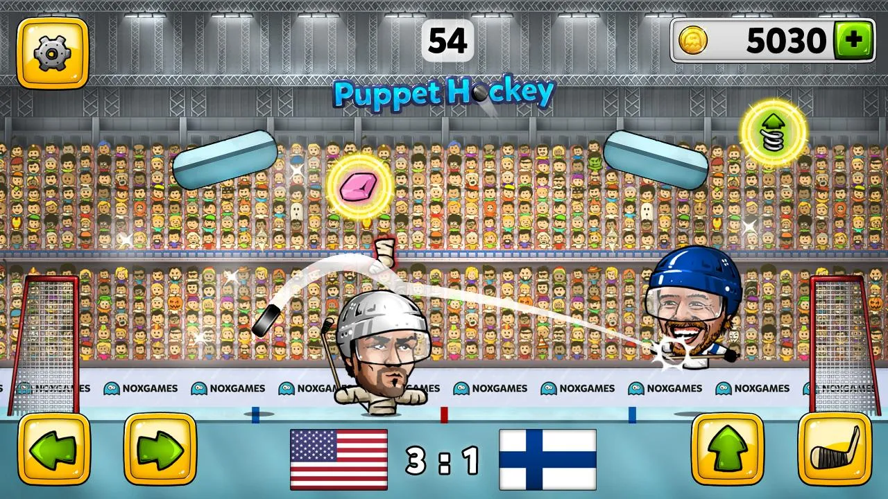 Puppet Ice Hockey: 2014 Cup - screenshot