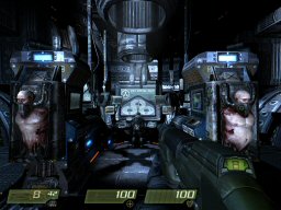 Quake 4 dynamic lighting example
