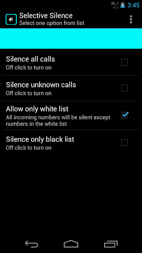 silence silent mode manager