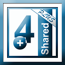 4Shared Plus mobile app icon