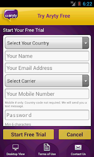 download Aryty.com Mobile Top-Up free