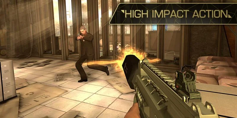  Deus Ex: The Fall: captura de tela 