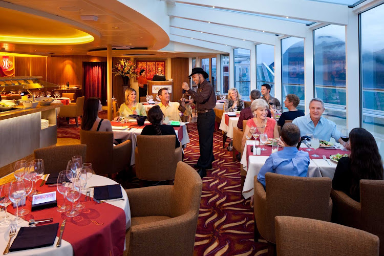 Head to Samba Grill on Radiance of the Seas for a flavorful Brazilian-style steak dinner.