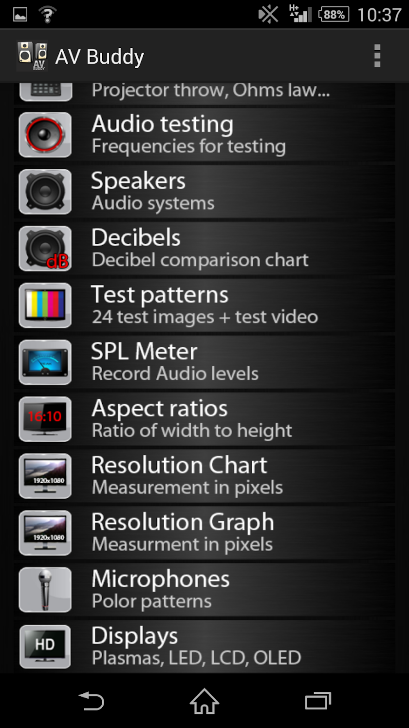 AV Buddy Screen 3