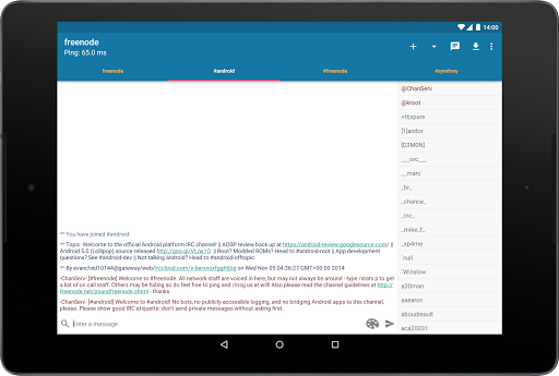 【免費通訊App】AndroIRC-APP點子