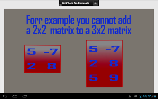 【免費教育App】Matrix Addition-APP點子