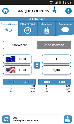 【免費財經App】Banque Courtois-APP點子