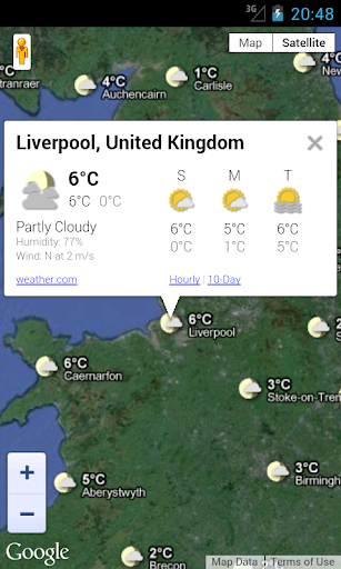 【免費天氣App】UK Weather Forecast - Map-APP點子