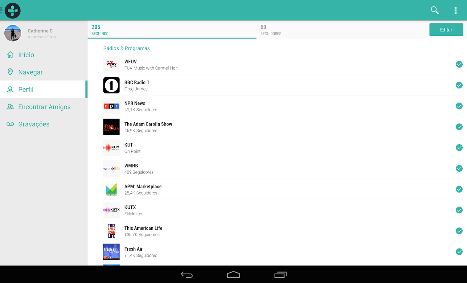 TuneIn Radio Pro - screenshot