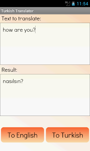 Turkish English Translator
