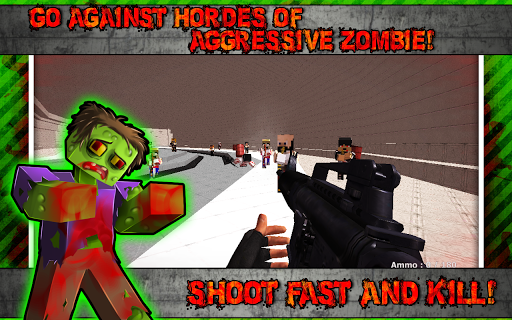 【免費動作App】Cube Zombie Apocalypse Game-APP點子