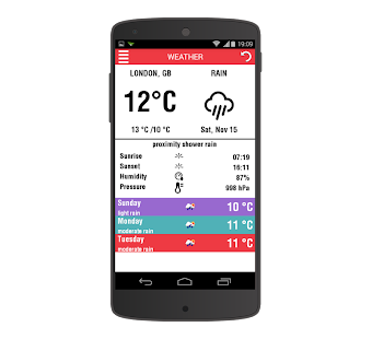 WEATHER 2015 FORECAST Screenshots 0