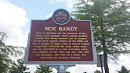 Moe Bandy Historical Sign