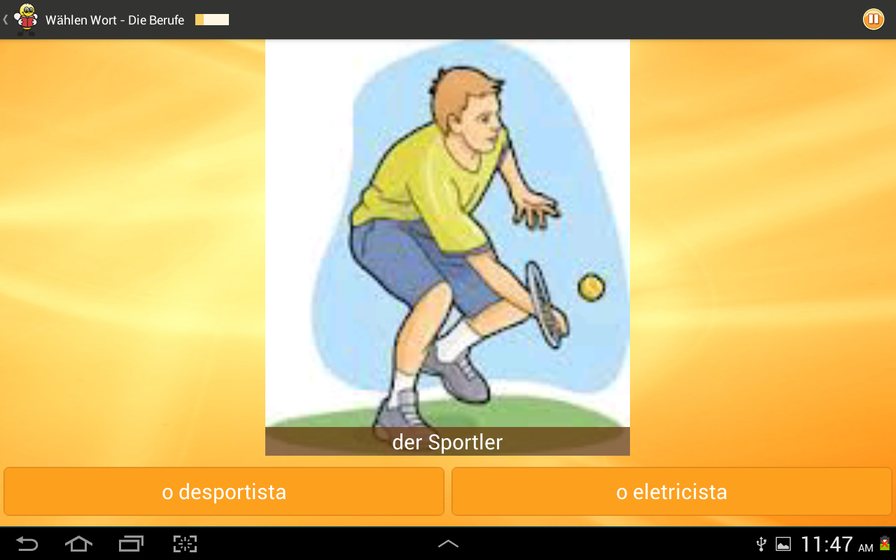Portugiesisch Lernen Wörter - screenshot