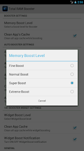 Total RAM Booster Free Screenshots 3