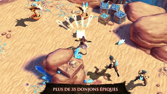 Capture d'ecran de l'application Android Dungeon Hunter 4