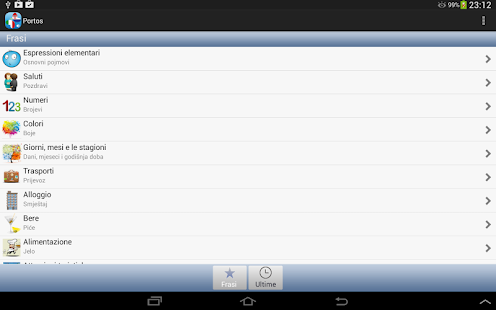 PortosDicty italiano-croato Screenshots 0