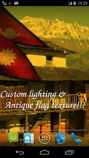download 3D Nepal Flag Live Wallpaper free