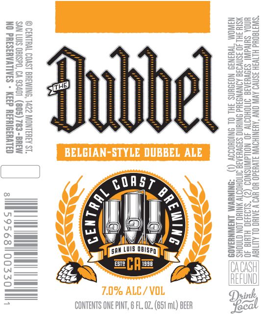 Logo of Central Coast Brewing The Dubbel