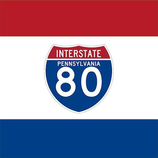 i80 Interstate-80 PA Exits LOGO-APP點子