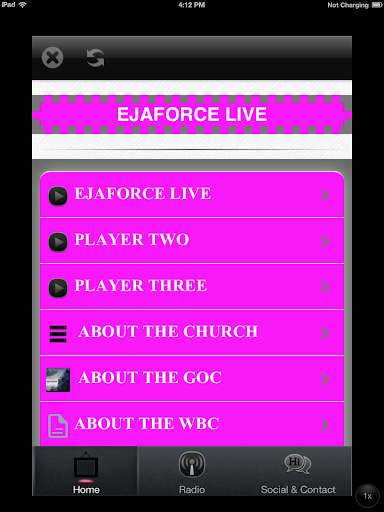 Ejaforce Live