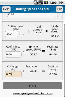 Download Drilling Speed and Feed Calc APK for PC