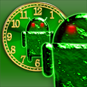 You clock widget Droid logo