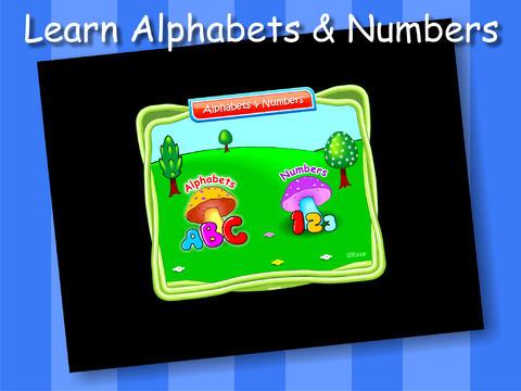 Alphabets Numbers