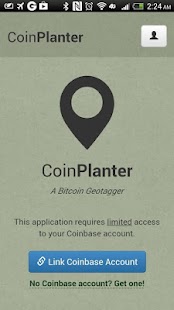 CoinPlanter - מסך