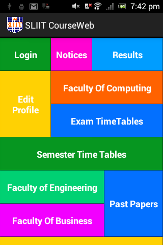 SLIIT CourseWeb