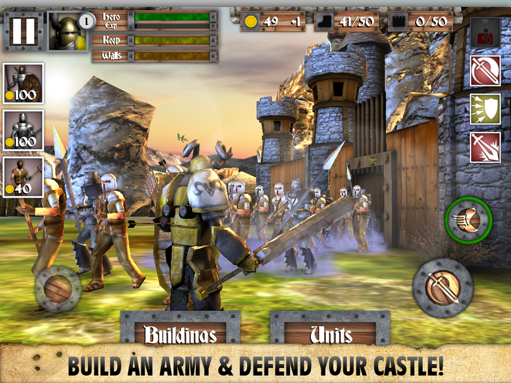 Heroes and Castles - screenshot