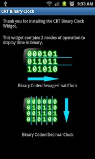 How to install CRT Binary Clock Widget 1.1.1 unlimited apk for pc