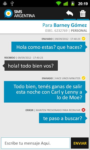 【免費通訊App】SMS Gratis Argentina-APP點子