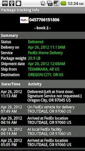 Package Tracker Pro - screenshot thumbnail