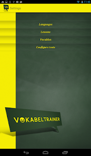 Student Vocabulary Trainer Screenshots 10