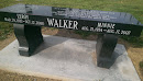 Walker Memorial Bench 