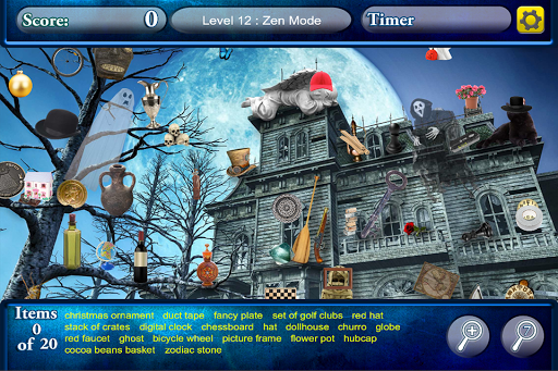 【免費冒險App】Hidden Objects Haunted Worlds-APP點子