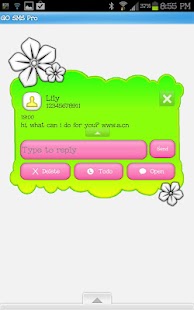How to install GO SMS - Neon Swirl Flower 1.1 unlimited apk for pc